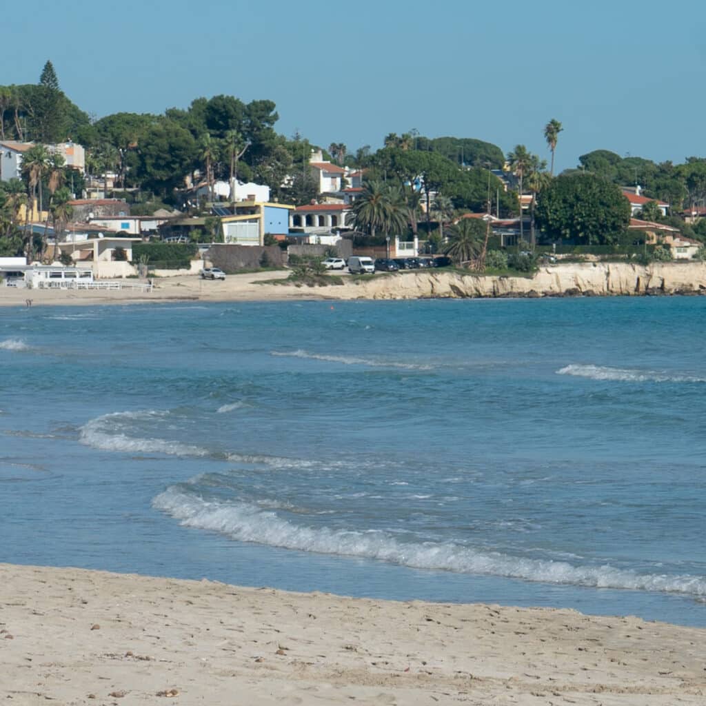 Piaszczyste plaże Sycylia, Fontane Bianche, Syrakuzy plaże w pobliżu